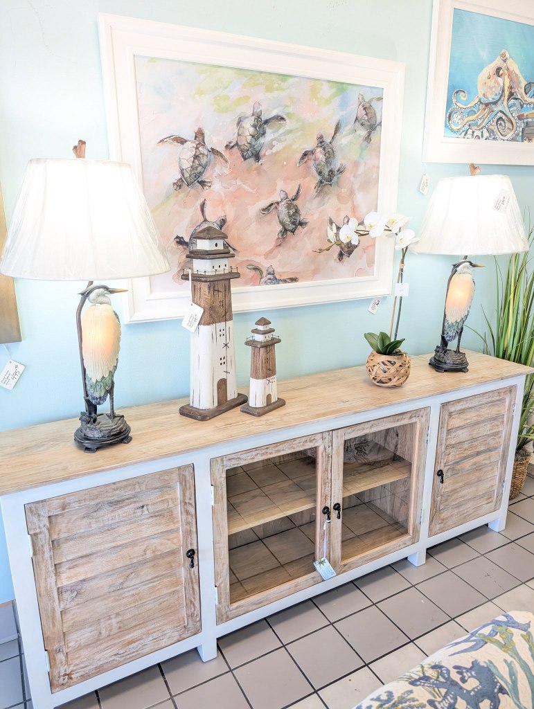 POPULAR PICK!!! Beautiful Two Tone Media Console!!! 😍