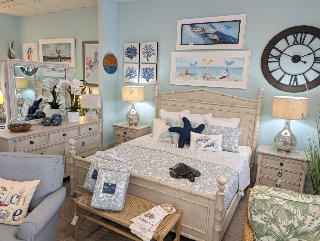 American Drew King Bedroom Set! Beautiful Bamboo Look! 😍